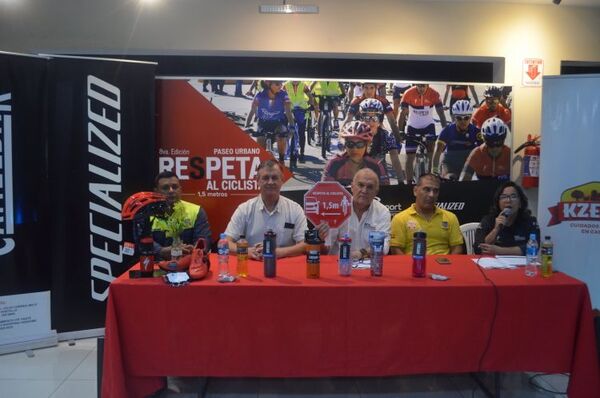Paseo ciclístico será la atracción este domingo