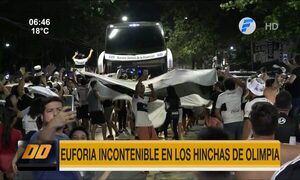 Euforia incontenible en los hinchas de Olimpia | Telefuturo