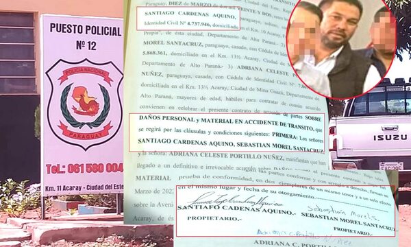 Agente de Investigación de Delitos en estado de ebriedad causó accidente y presionó a víctimas a firmar un acuerdo – Diario TNPRESS