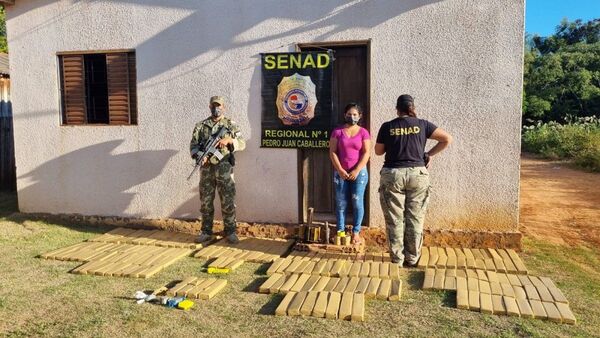 Incautan 200 kilos de supuesta marihuana en Capitán Bado