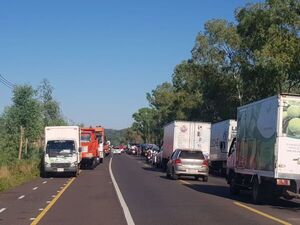 Cortes de ruta: se agrava crisis e inminente desabastecimiento de productos - Nacionales - ABC Color
