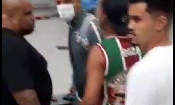 (VIDEO)Caldeado recibimiento a jugadores del «Flu» en rapailandia