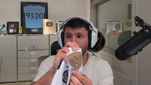 El mensaje del Kun Agüero tras la clasificación de Olimpia
