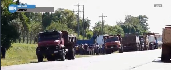 Liberan tramo Limpio-Emboscada ante amenaza de usar la fuerza - ADN Digital