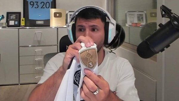 El mensaje del 'Kun' Agüero por la clasificación de Olimpia