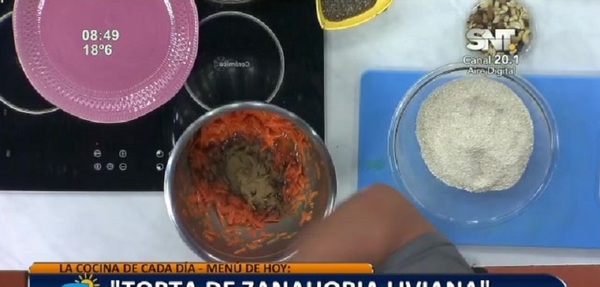 Cocina LMCD: Torta de zanahoria liviana - SNT