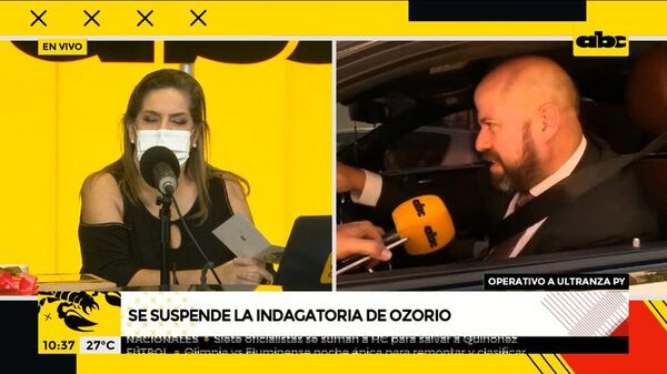Se suspende la Indagatoria de Ozorio - ABC Noticias - ABC Color