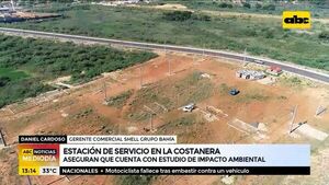 Estación de servicio en costanera de Asunción aseguran que cuentan con estudio de impacto ambiental - ABC Noticias - ABC Color