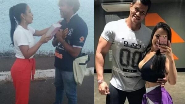 Pilló a su esposa con mendigo en su auto y lo molió a golpes
