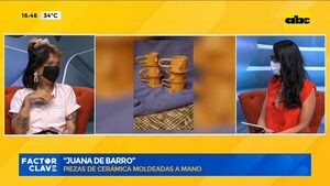 “Juana de barro”: Piezas de cerámica modeladas a mano  - Factor Clave - ABC Color