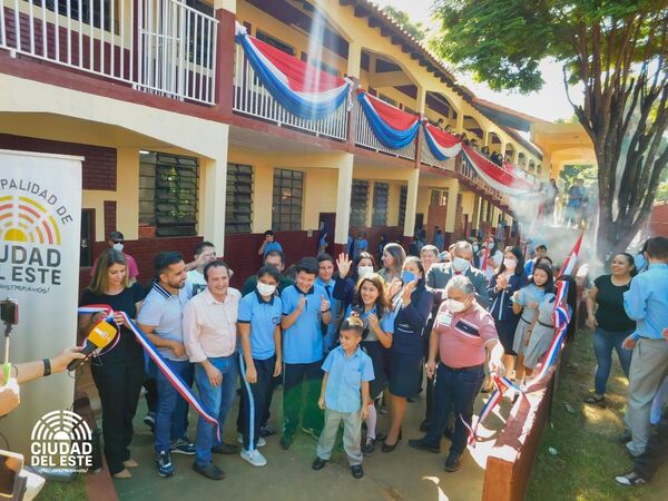 Inauguran mejoras en escuela del Área 1 - La Clave