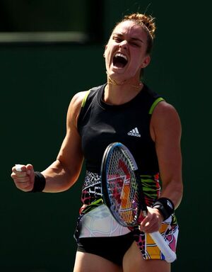 Sakkari vence a Rybakina y espera a Badosa en semifinales de Indian Wells - Tenis - ABC Color