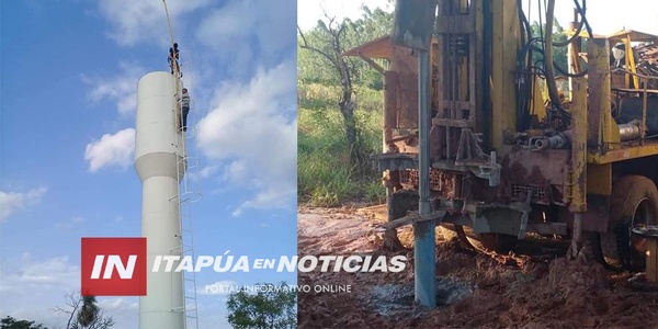 AGUA PARA MBOKAPIRAY EN JOSÉ LEANDRO OVIEDO - Itapúa Noticias