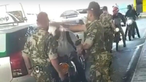 Armada Paraguaya abre sumario a marino por agresión a motociclista