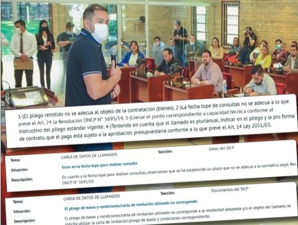 DNCP cuestiona amaño de Miguel Prieto en licitación para planta asfáltica