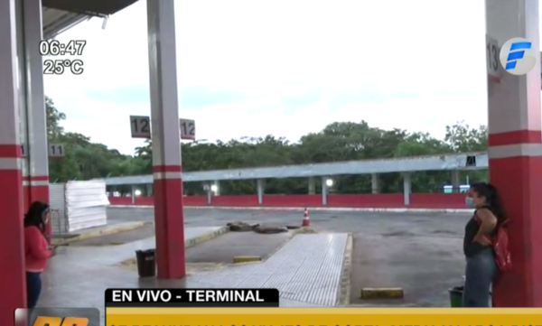 Terminal de Ómnibus de Asunción: Intentan reanudar viajes al interior | Telefuturo