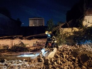 Se desplomó parte de la estructura de la excerveceria Asunción - Megacadena — Últimas Noticias de Paraguay