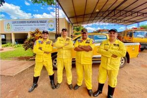 Bomberos Amarillos de PJC renovaron sus autoridades