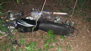 Vecinos y la policía lograron recuperar motocicleta hurtada de delivery