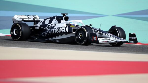 Pierre Gasly por delante en el primer libre de Bahrein