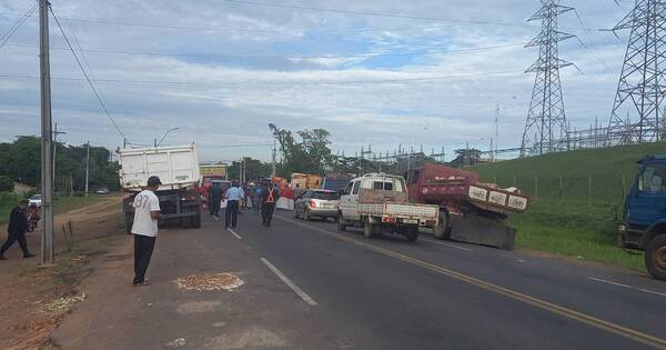La Nación / Reportan acuerdo de cierres intermitentes de 5 minutos en ruta Limpio-Emboscada