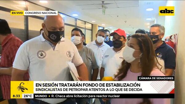 En sesión tratarán fondo de estabilización - ABC Noticias - ABC Color