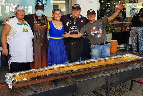 Festejarán el día del parrillero con la sopa paraguaya más larga del mundo » San Lorenzo PY