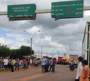 Sigue el cierre de ruta en la PY 05