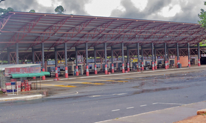 Terminal de Coronel Oviedo vacía por cierres de rutas - OviedoPress
