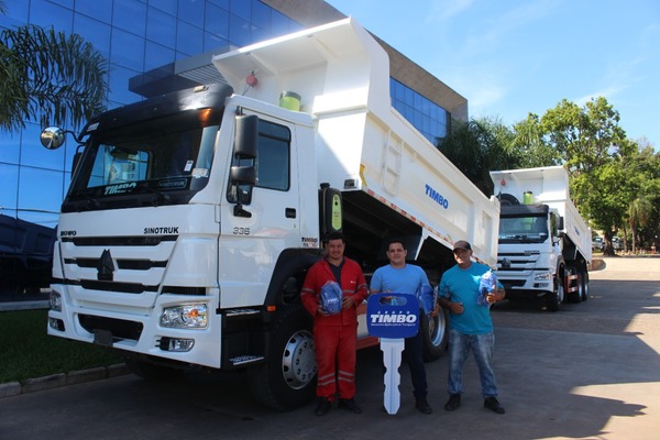 Sinotruk y Timbo los aliados en el trabajo para Tecnoedil S.A.