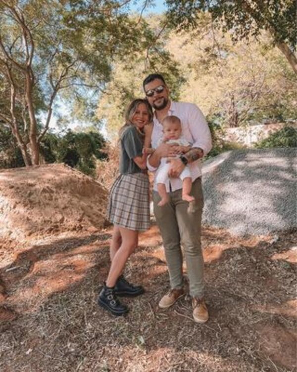 Andrea Quattrocchi, emocionada por el inicio de la construcción de su hogar propio - Gente - ABC Color