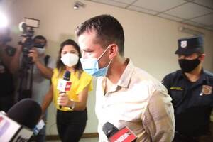 René Olmedo se encuentra en el área de Admisión de la cárcel de Emboscada
