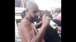 Captan a Adriano bebiendo en la favela - La Prensa Futbolera