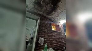 Socorrió a su compañera a IPS y mostró desastres en edificio