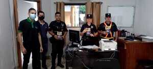 Agentes Policiales reciben asistencia mediante proyecto de contención