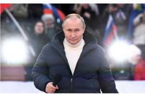 Vladimir Putin montó un show victorioso para justificar la invasión a Ucrania