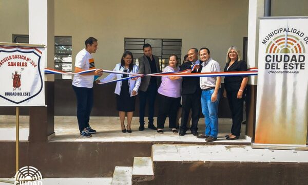 Comuna inauguró obras en la pioneraescuela San Blas del microcentro – Diario TNPRESS