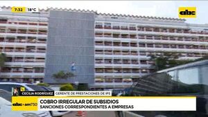 IPS asume error sobre subsidios cobrados indebidamente por un grupo de empresas - Nacionales - ABC Color