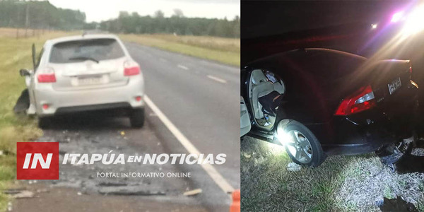 ACCIDENTE DE TRÁNSITO DEJA LESIONADOS EN GRAL. DELGADO - Itapúa Noticias