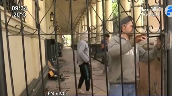 Enrejan la Estación de Ferrocarril de Asunción | Noticias Paraguay