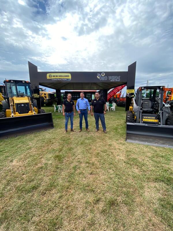 New Holland Construction acompañó a los productores agrícolas en Innovar, la feria agroindustrial más importante de Paraguay