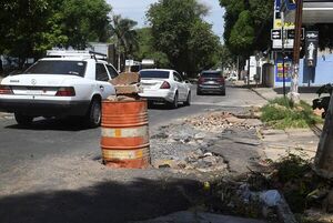 Avenida Guggiari, otro engaño del intendente Óscar “Nenecho” Rodríguez - Nacionales - ABC Color
