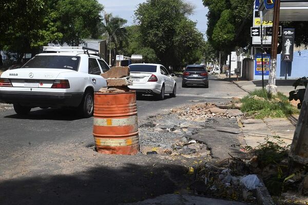 Avenida Guggiari, otro engaño del intendente Óscar “Nenecho” Rodríguez - Nacionales - ABC Color