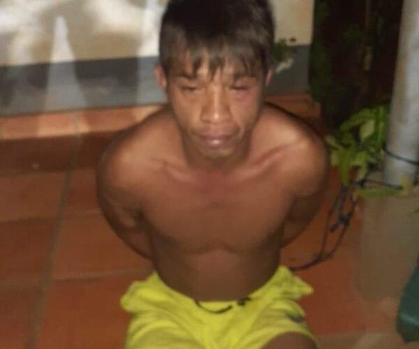 Atrapan a Taguato, delincuente que asaltó y violó a mujer