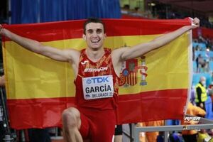 Mariano García, campeón mundial de 800 metros