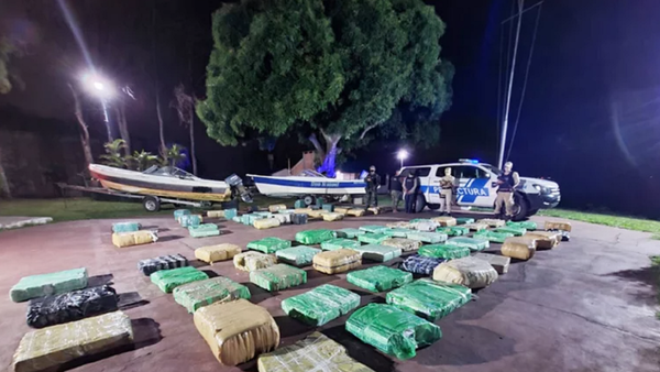 Incautan en Argentina más de 1.600 kilos de marihuana paraguaya