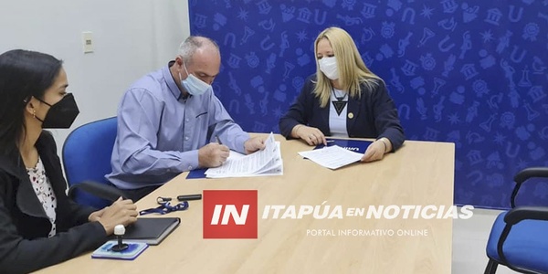 MUNICIPIO DE SAN JUAN FIRMÓ CONVENIO PARA OTORGAR BECAS UNIVERSITARIAS - Itapúa Noticias