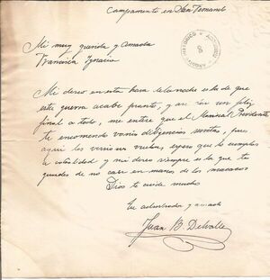 Un romance y cartas de amor en tiempos de guerra  - ABC Revista - ABC Color