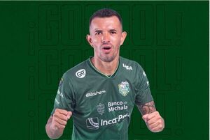 Villagra, cuatro goles en cinco partidos en Ecuador - Fútbol - ABC Color