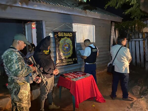 Anulan foco de narcomenudeo en Caaguazú - 1000 Noticias